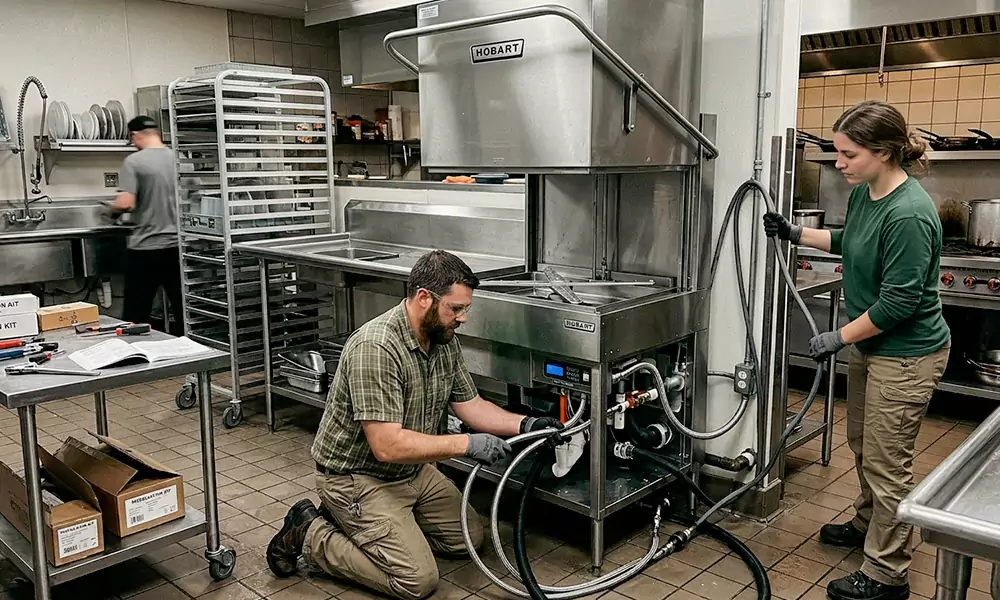 Commercial Dishwasher Installation in Cardiff By The Sea, CA