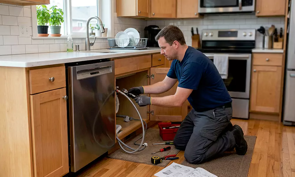 Dishwasher Installation in Cardiff By The Sea, CA