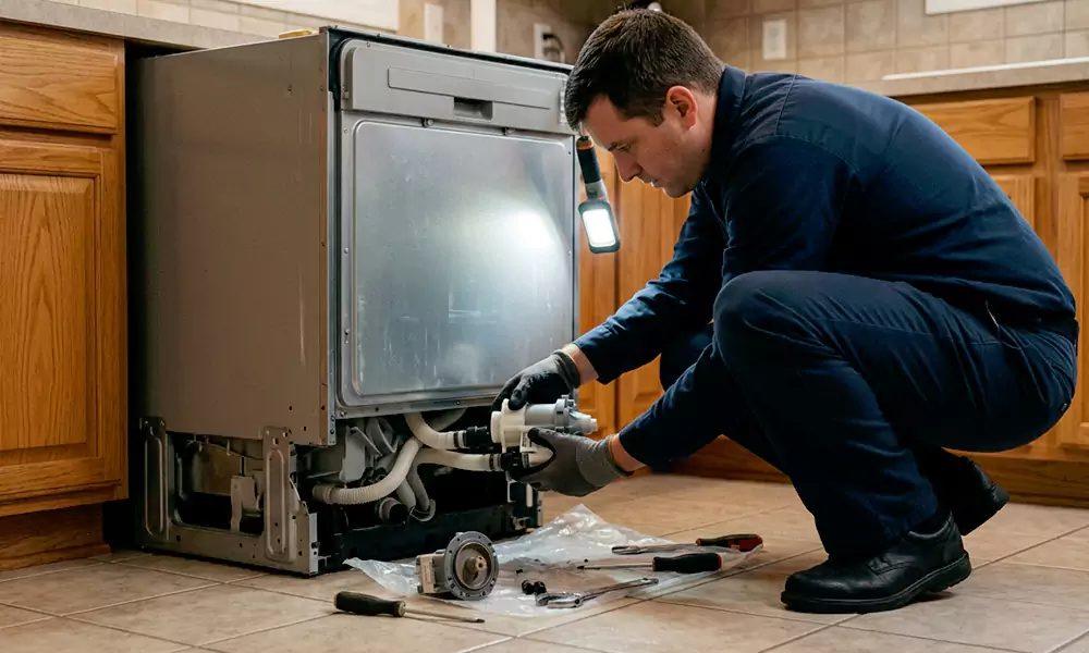 Dishwasher Pump Replacement in Cardiff By The Sea, CA