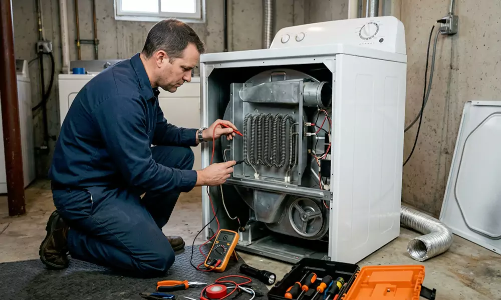 Dryer Not Heating Repair in Cardiff By The Sea, CA