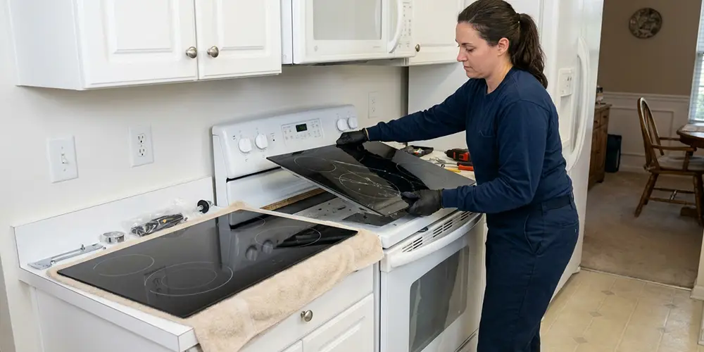 Glass Stove Top Replacement in Cardiff By The Sea, CA