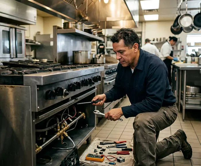 Certified Commercial Stove Service: Your Trusted Commercial Kitchen Stove Repair Crew in Cardiff By The Sea, CA