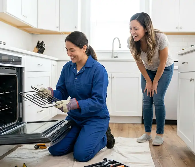 Why Cardiff By The Sea, CA Residents Trust Appliance Repair Cardiff By The Sea for Oven Heating Element Repairs?